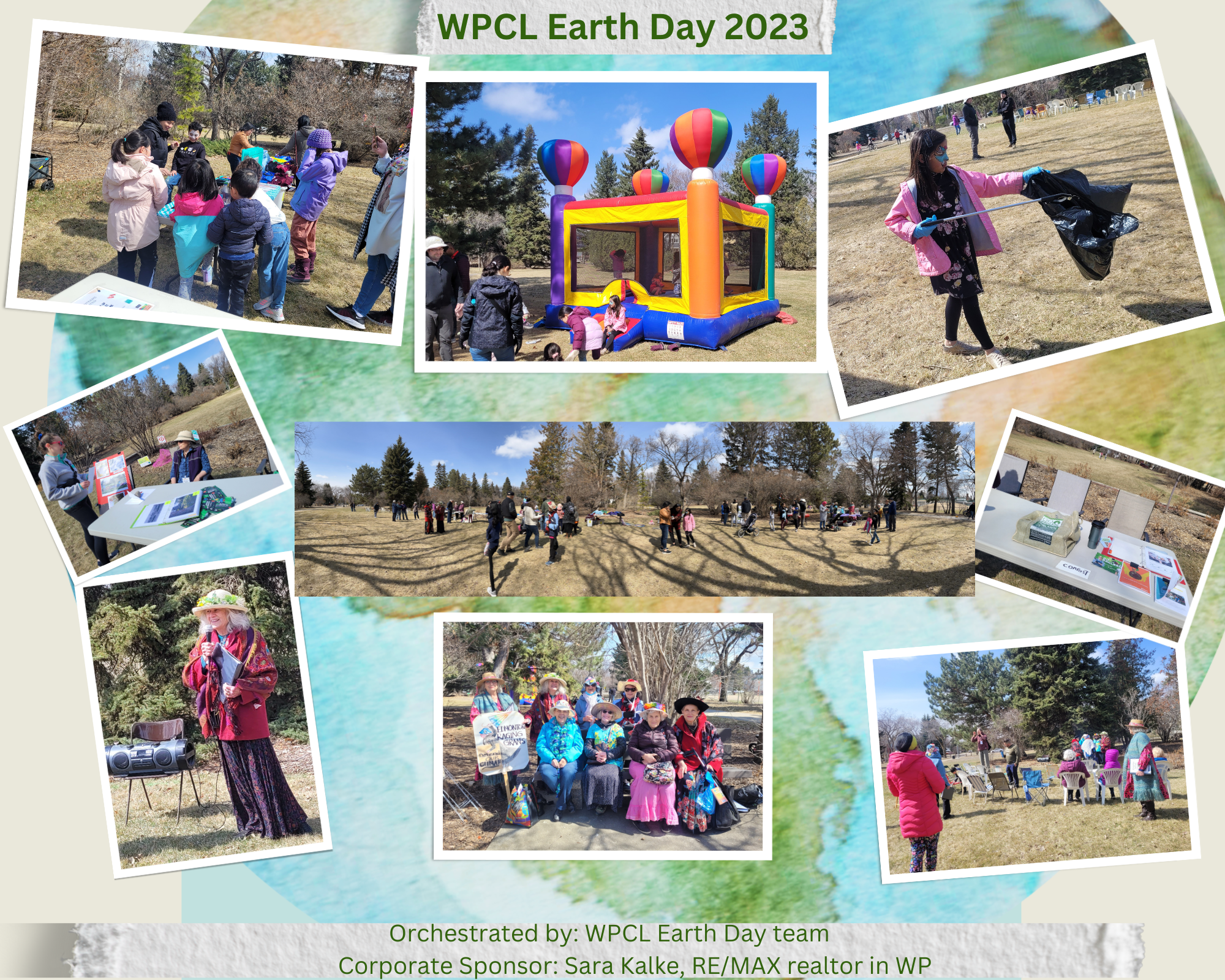 WPCL Earth Day Photo Collage